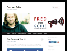 Tablet Screenshot of fredvanschie.com